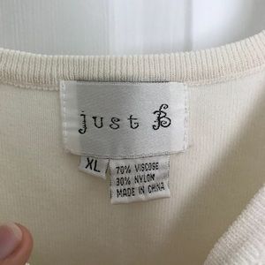 White designed Tank Top